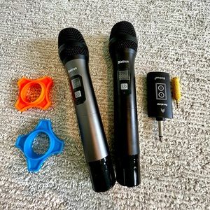 Wireless Bietrun Microphones with Bluetooth